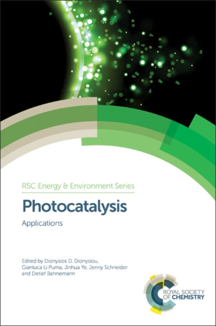 Book cover of: Photocatalysis. By: Dionysios D. Dionysiou
