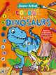 Book cover of: Junior Artist Colour By Numbers: Dinosaurs