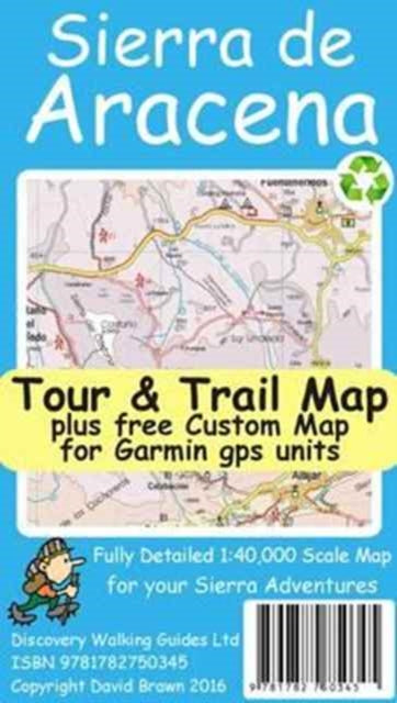 Book cover of: Sierra de Aracena Tour & Trail Map