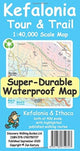 Book cover of: Kefalonia Tour and Trail Map