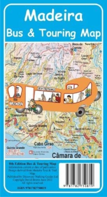 Book cover of: Madeira Bus and Touring Map