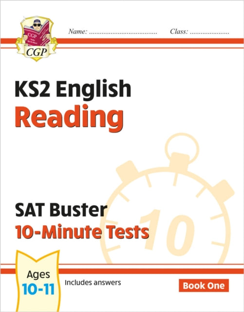KS2 English SAT Buster 10-Minute Tests: Reading - Book 1 (for the 2026 tests) 9781782942399 CGP Books