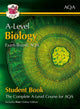 Book cover of: A-Level Biology for AQA: Year 1 & 2 Student Book with Online Edition