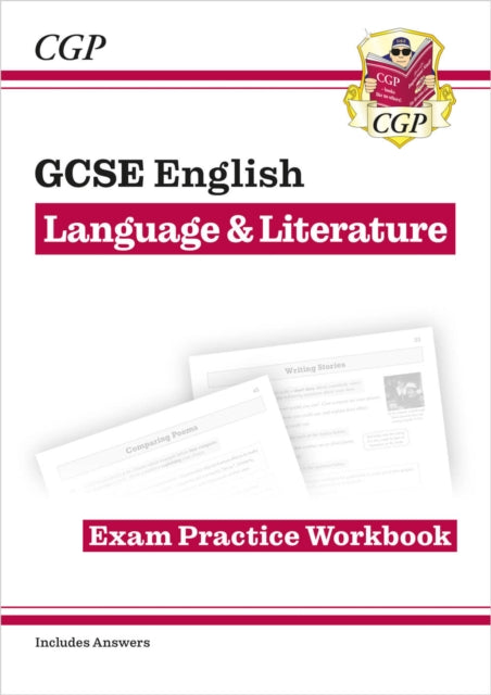 Book cover of: GCSE English Language & Literature Exam Practice Workbook (includes Answers)