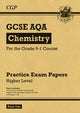 Book cover of: GCSE Chemistry AQA Practice Papers: Higher Pack 1