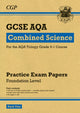 Book cover of: GCSE Combined Science AQA Practice Papers: Foundation Pack 2