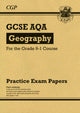 Book cover of: GCSE Geography AQA Practice Papers