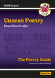 Book cover of: GCSE English AQA Unseen Poetry Guide - Book 2 includes Online Edition