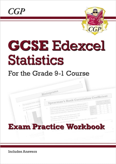 GCSE Statistics Edexcel Exam Practice Workbook (includes Answers) 9781782949527 CGP Books