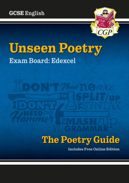 Book cover of: GCSE English Edexcel Unseen Poetry Guide includes Online Edition
