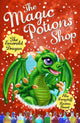 Book cover of: Magic Potions Shop: The Emerald Dragon. By: Abie Longstaff