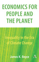 Book cover of: Economics for People and the Planet. By: James Boyce