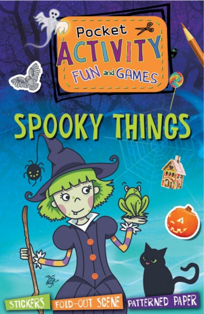 Book cover of: Pocket Activity Fun and Games: Spooky Things. By: William Potter