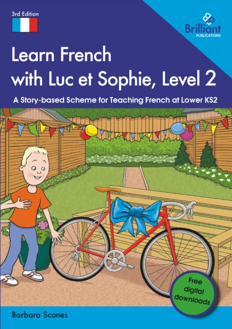 Book cover of: Learn French with Luc et Sophie, Level 2
