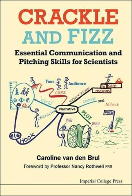 Book cover of: Crackle And Fizz: Essential Communication And Pitching Skills For Scientists. By: Caroline Van den Brul