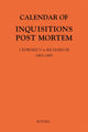 Book cover of: Calendar of Inquisitions Post Mortem and other Analogous Documents preserved in The National Archives XXXV: 1 Edward V to Richard III (1483-1485). By: Gordon McKelvie