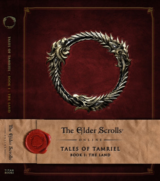 Book cover of: Elder Scrolls Online: Tales of Tamriel, Book I: The Land. By: Bethesda Softworks