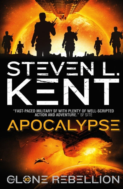 Book cover of: Clone Rebellion - Book 10. By: Steve L. Kent