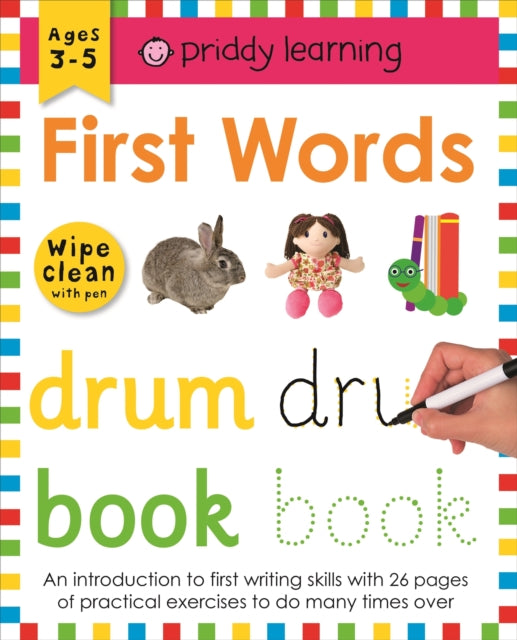 Book cover of: Wipe Clean Workbook: First Words. By: PRIDDY, ROGER