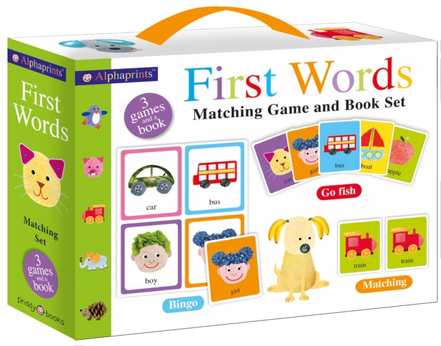 Book cover of: Alphaprints First Words Matching Set
