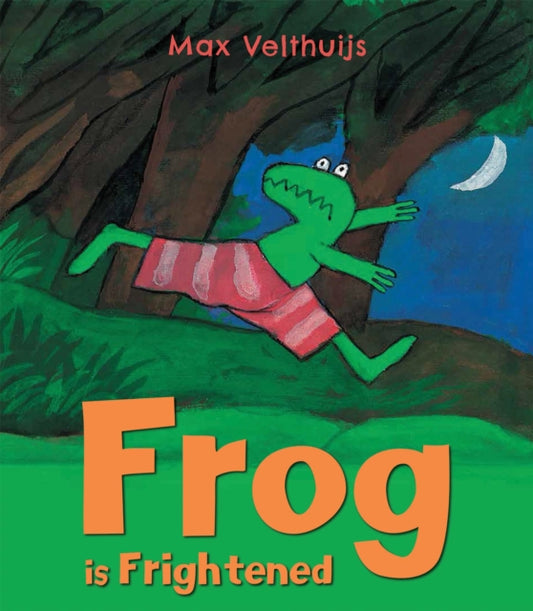 Book cover of: Frog is Frightened. By: Max Velthuijs