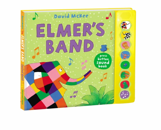 Book cover of: Elmer's Band. By: David McKee