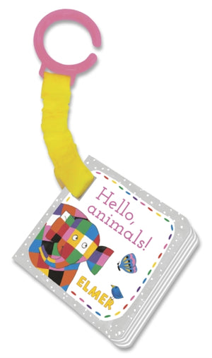 Elmer: Hello, animals!, buggy book