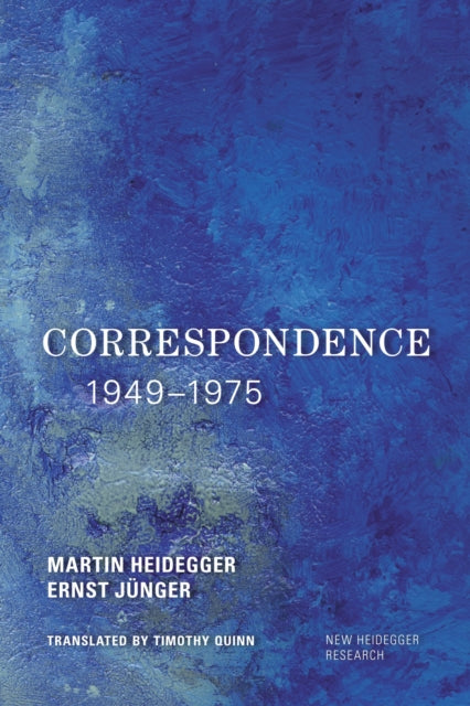 Book cover of: Correspondence 1949-1975. By: Martin Heidegger