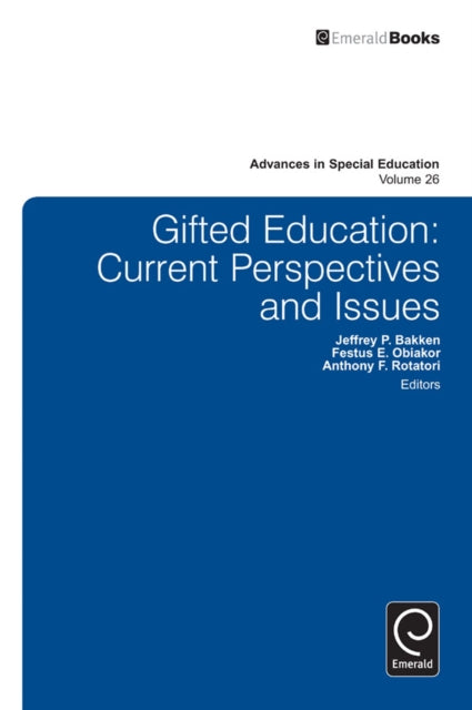Book cover of: Gifted Education. By: Anthony F. Rotatori
