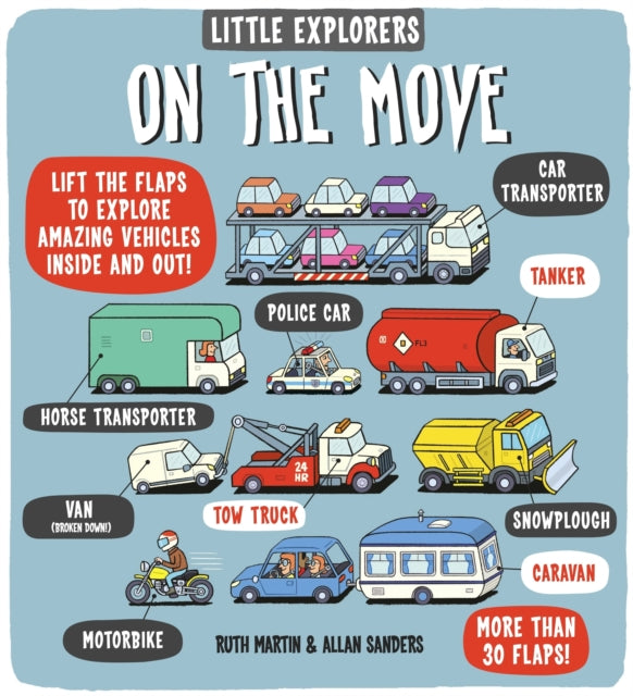 Book cover of: Little Explorers: On the Move. By: Ruth Martin
