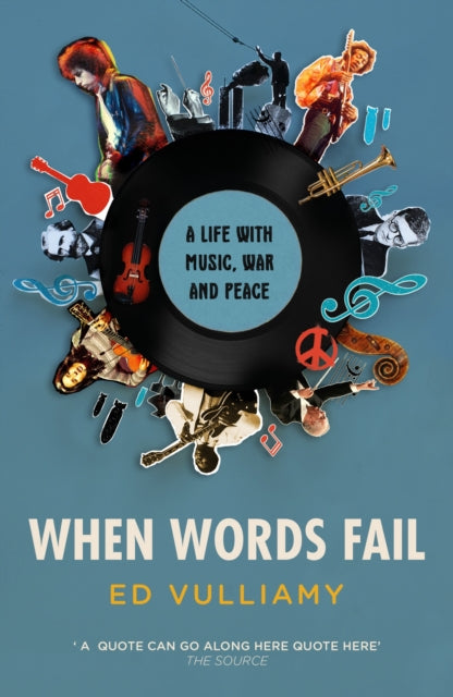 Book cover of: When Words Fail. By: Ed Vulliamy