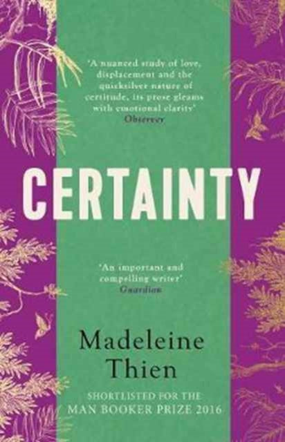 Book cover of: Certainty. By: Madeleine Thien