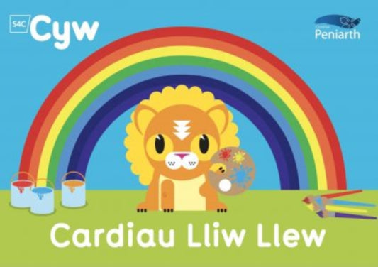 Book cover of: Cardiau Lliw Llew. By: Llio Dyfri Jones