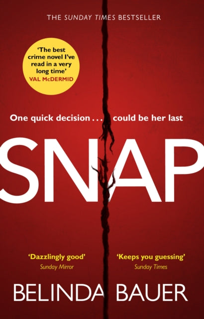 Book cover of: Snap. By: Belinda Bauer