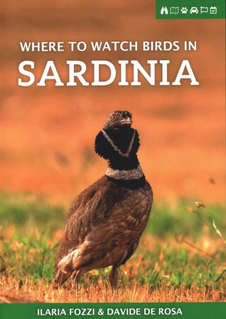 Book cover of: Where to Watch Birds in Sardinia. By: Ilaria Fozzi