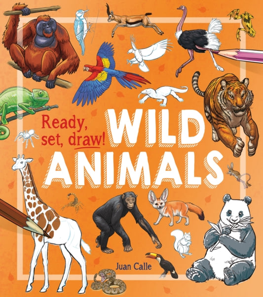 Book cover of: Ready, Set, Draw!: Wild Animals. By: Juan Calle