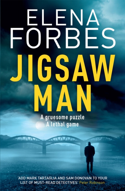 Book cover of: Jigsaw Man. By: Elena Forbes