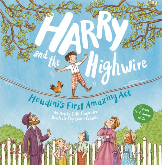 Book cover of: Harry and the Highwire. By: Julie Carpenter