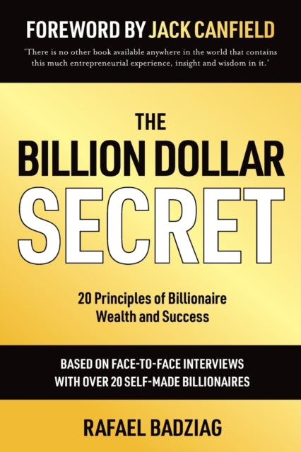 Book cover of: Billion Dollar Secret. By: Rafael Badziag