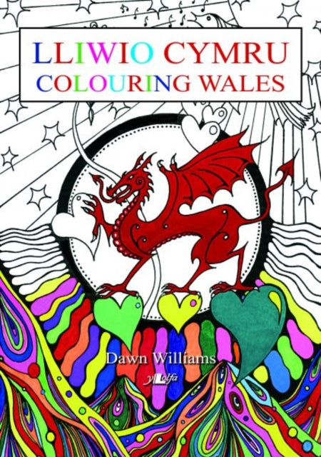 Book cover of: Lliwio Cymru / Colouring Wales. By: Dawn Williams