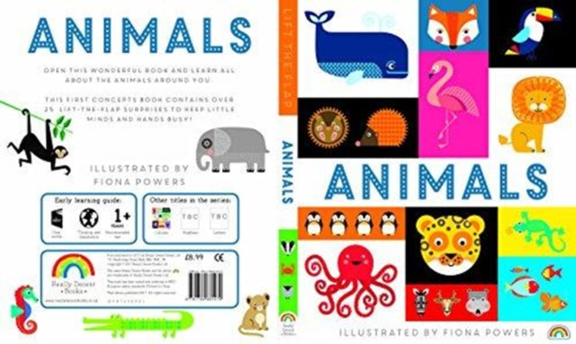 Book cover of: Lift the Flap - Animals. By: Philip Dauncey