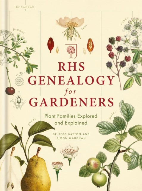 Book cover of: RHS Genealogy for Gardeners. By: Simon Maughan