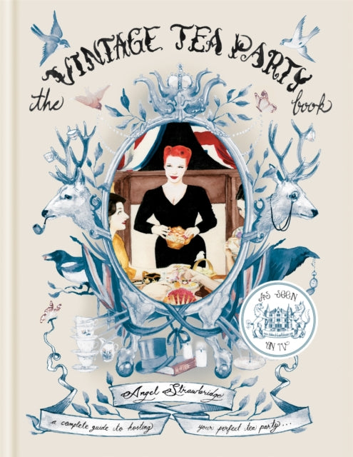 Book cover of: Vintage Tea Party Book. By: Angel Adoree