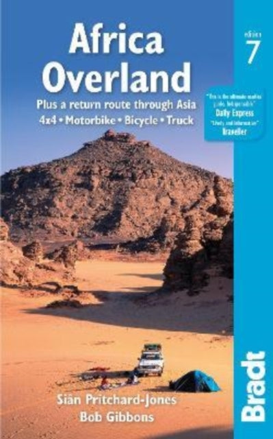 Book cover of: Africa Overland. By: Siân Pritchard-Jones