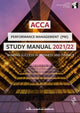 Book cover of: ACCA Performance Management Study Manual 2021-22