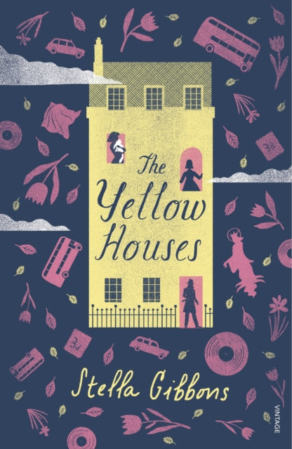 Book cover of: Yellow Houses. By: Stella Gibbons