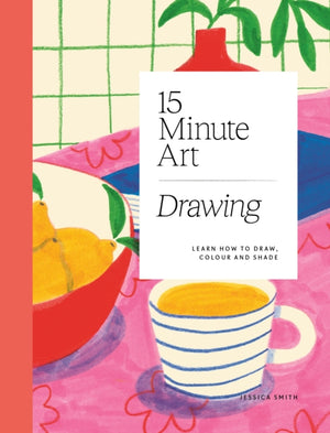 15-minute Art Drawing, Learn How to Draw, Colour and Shade
