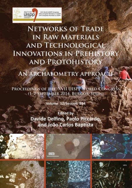 Book cover of: Networks of trade in raw materials and technological innovations in Prehistory and Protohistory: an archaeometry approach. By: Davide Delfino