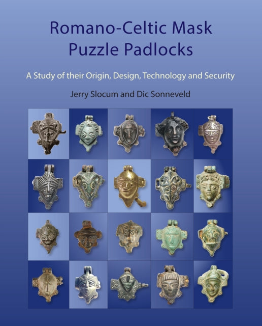 Book cover of: Romano-Celtic Mask Puzzle Padlocks. By: Jerry Slocum