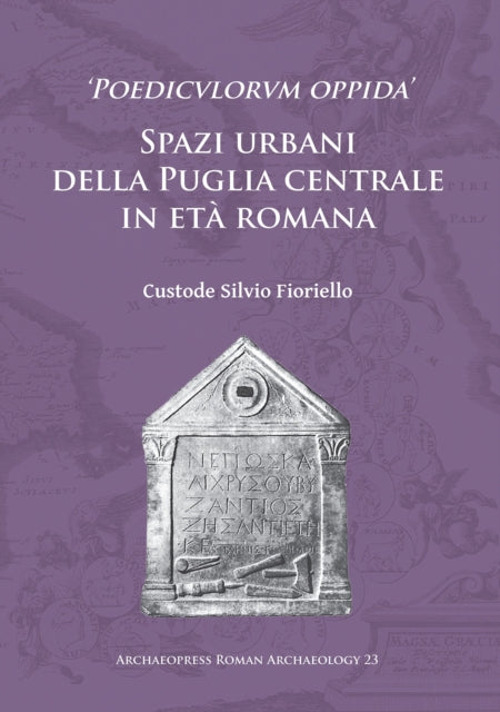 Book cover of: ‘Poedicvlorvm oppida’. By: Custode Silvio Fioriello